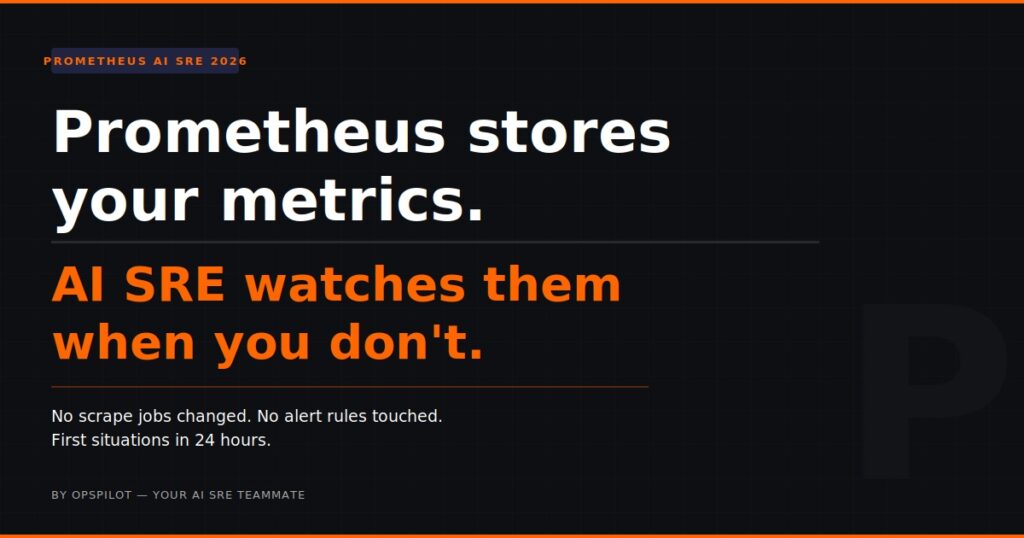 Prometheus AI SRE add intelligence to Prometheus stack OpsPilot Coworker 2026
