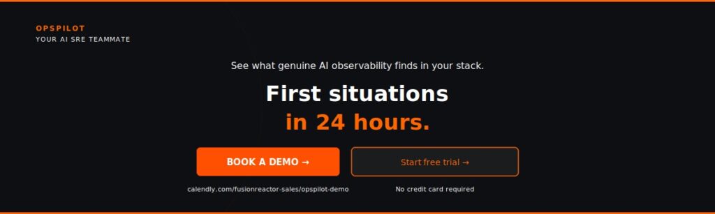 OpsPilot AI observability 2026 book demo Coworker SRE team