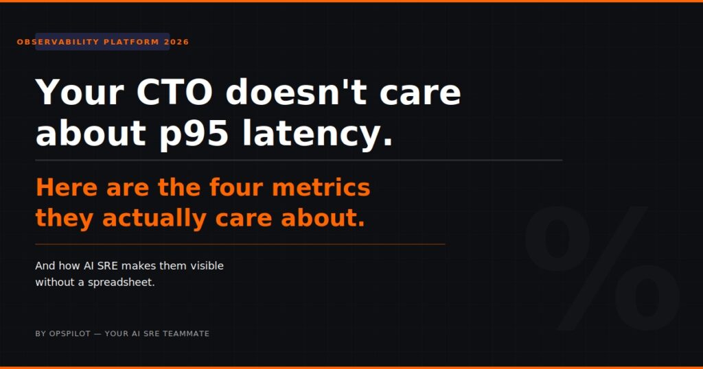 observability platform metrics CTO business case 2026 OpsPilot